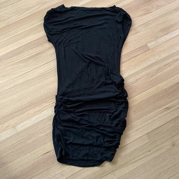 NWOT Victoria’s Secret Black Dress with Ruching Sides - Picture 5 of 6